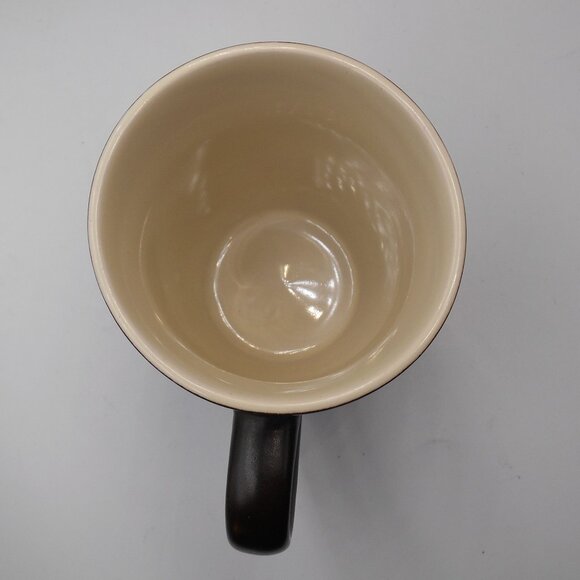 STARBUCKS BROWN AND WHITE 2008 COFFEE MUG CUP 12 FL OZ. COLLECTIBLE HOUSEWARE - Picture 5 of 8